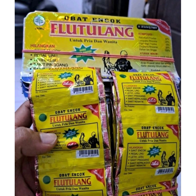 Kapsul Flutulang Obat Encok Original Flu Tulang Obat Encok