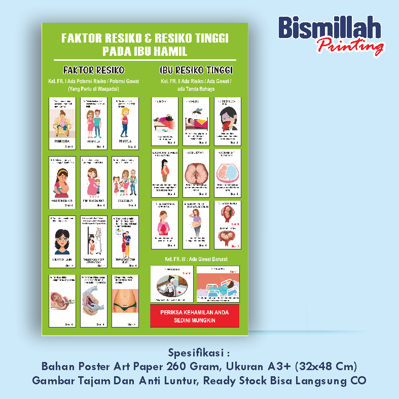 

Poster Kebidanan Resiko Tinggi Pada Ibu Hamil