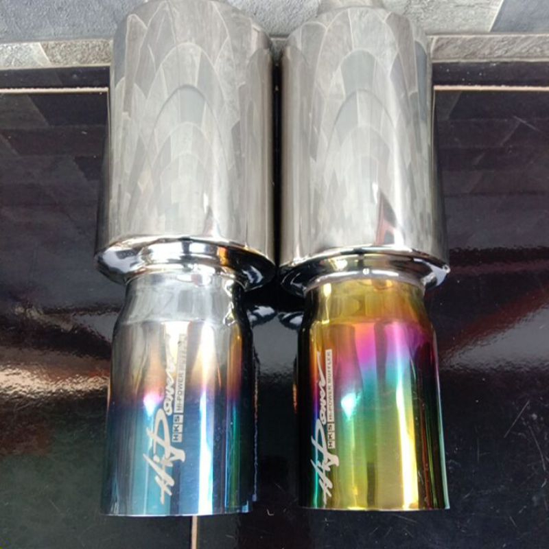 Knalpot Mobil HI Power Suara Bass Full Satinless