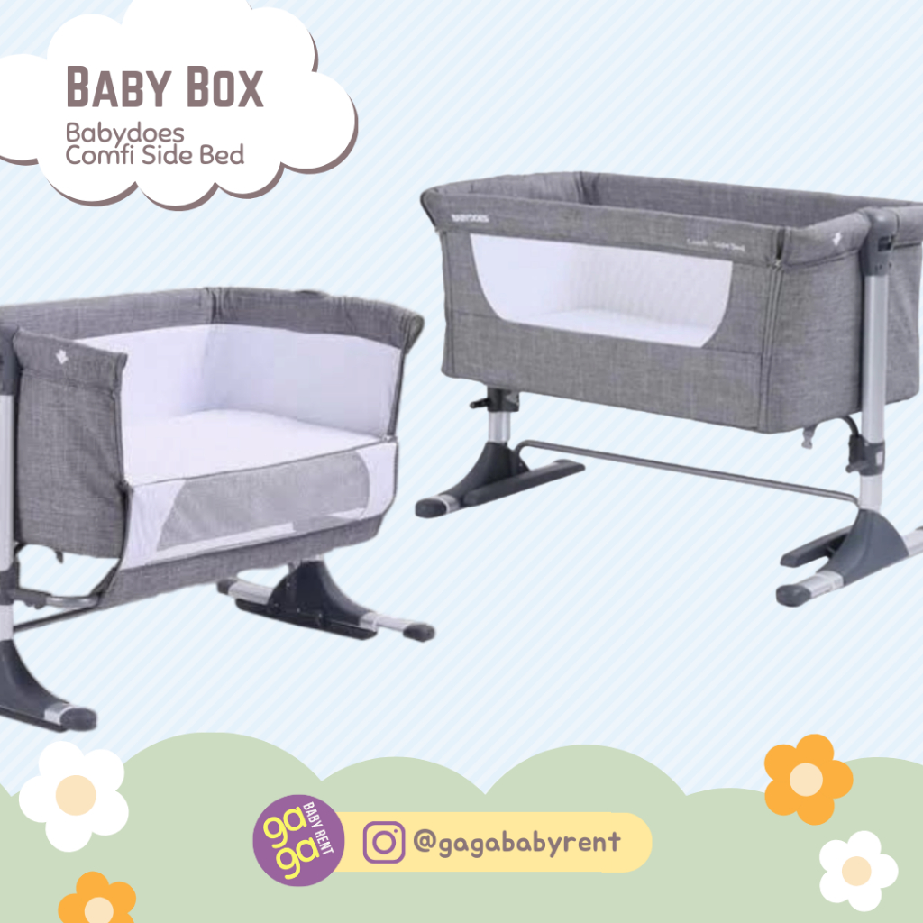 (SEWA) BABY BOX - BABYDOES SIDE BED (AREA KARAWANG)