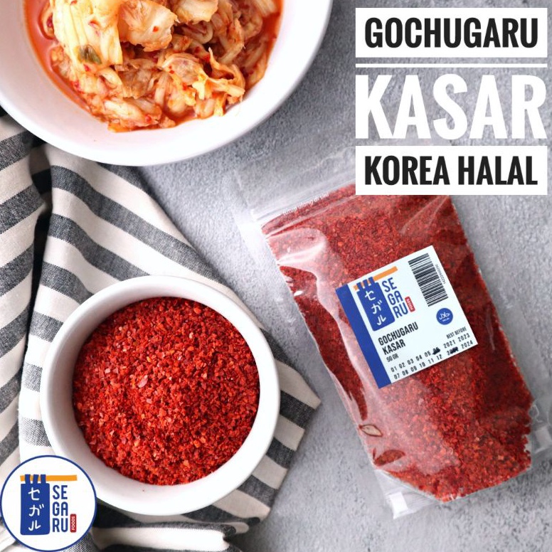 

Produk Ekslusif Gochugaru Cabe Bubuk Kasar Korea Kimchi Halal 50 Gr
