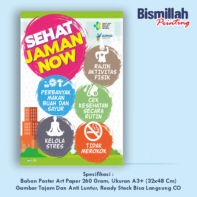 

Poster Kesehatan Sehat Jaman Now 2