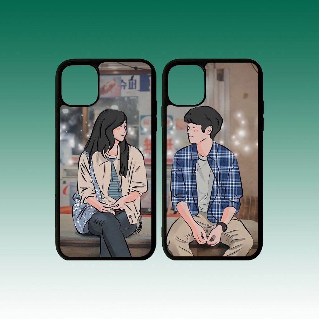 Custom Case Couple Casing Couple For All Type Smartphone Free Tambah Nama