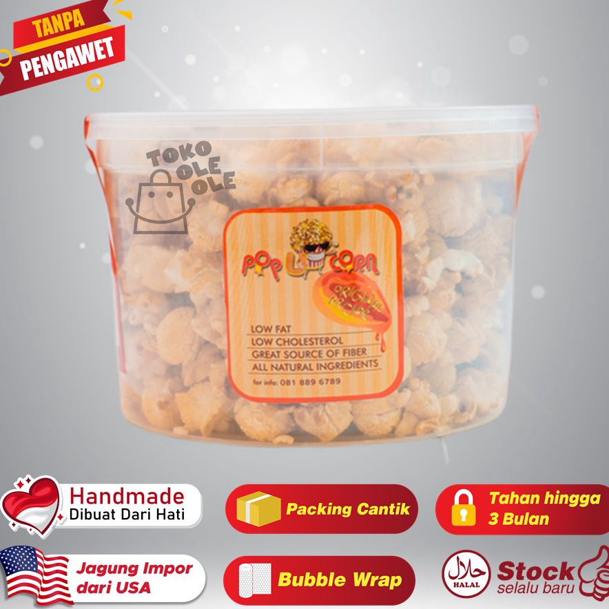 

Super Oke Pop U Corn Popcorn Rasa Original (300 gram)