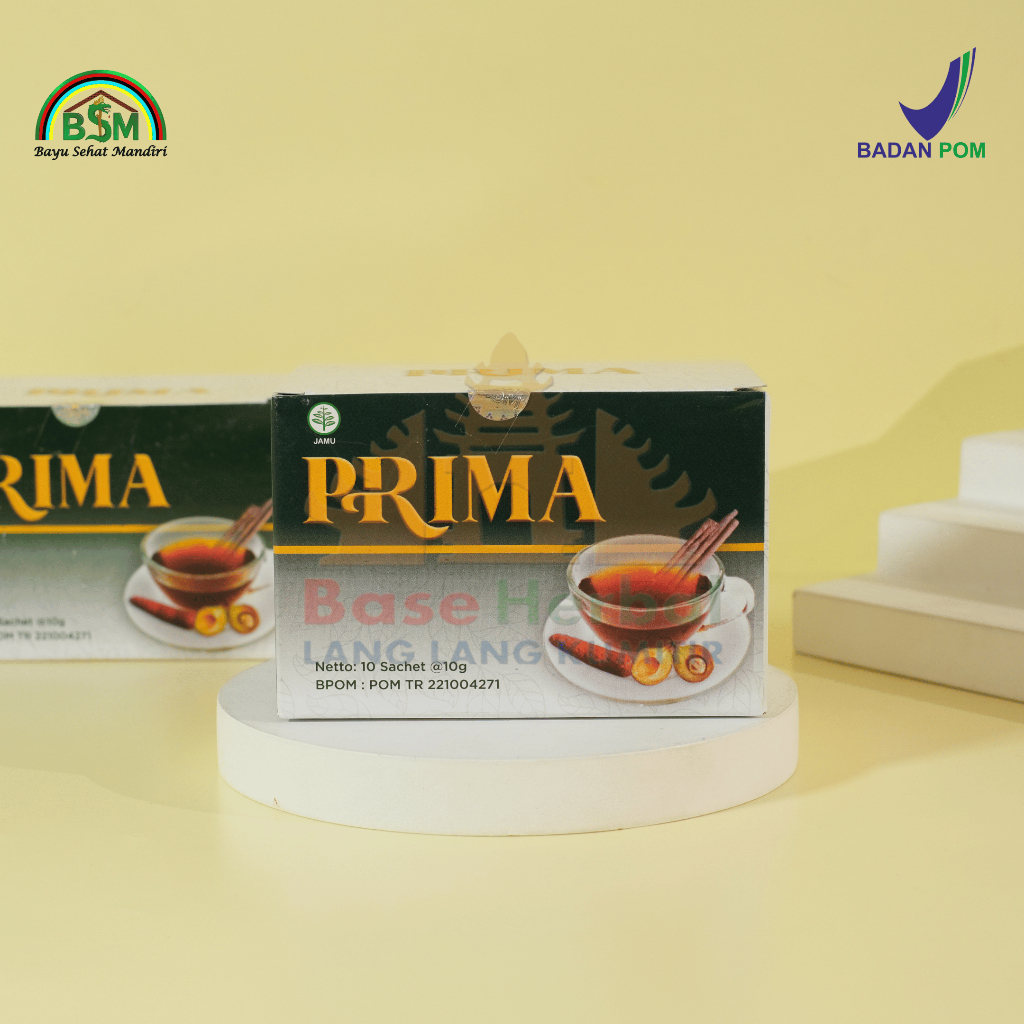 

Teh Prima (Stamina Pria dan Wanita) Jamu Herbal Bapak Bayu Diningrat 10 sachet @10g