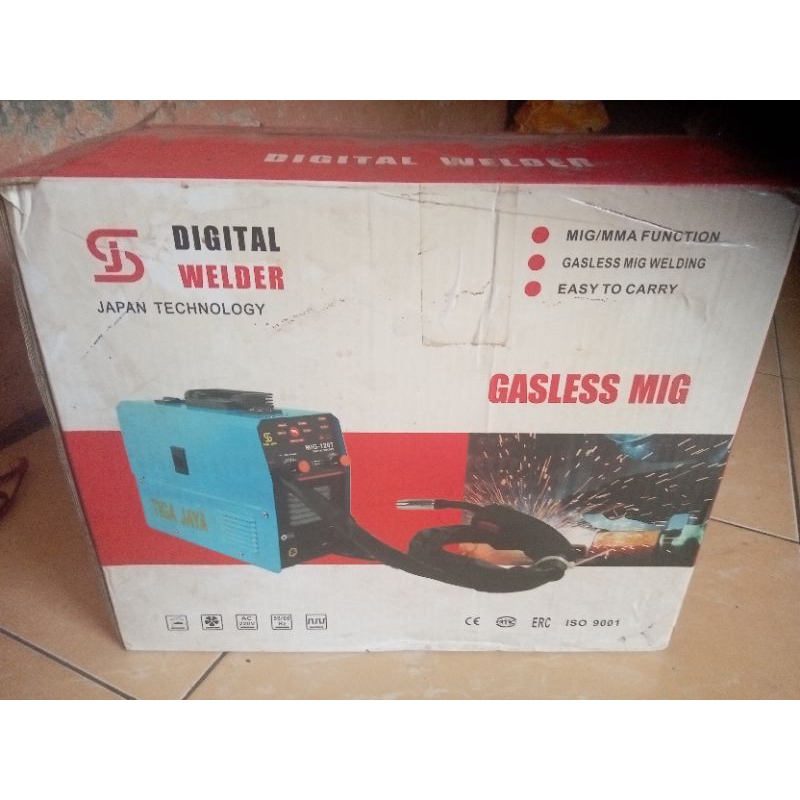 Tiga jaya mesin las mig 130 T yg terbaru