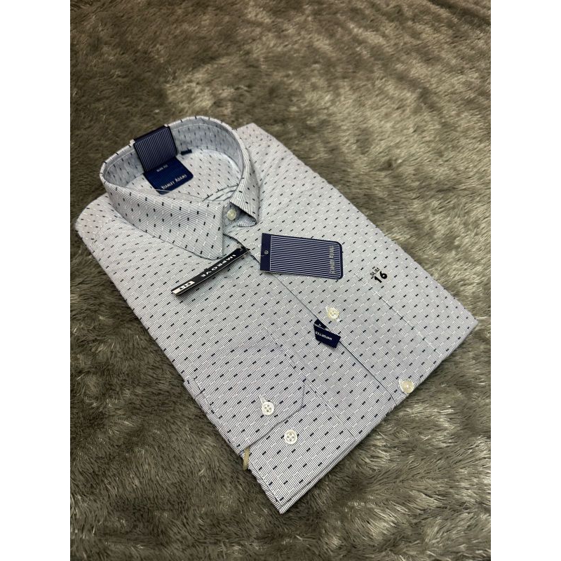 Kemeja MATAHARI COLE STANLEY ADAMS Slimfit Lengan Panjang Kemeja Formal Pria Kemeja Kasual