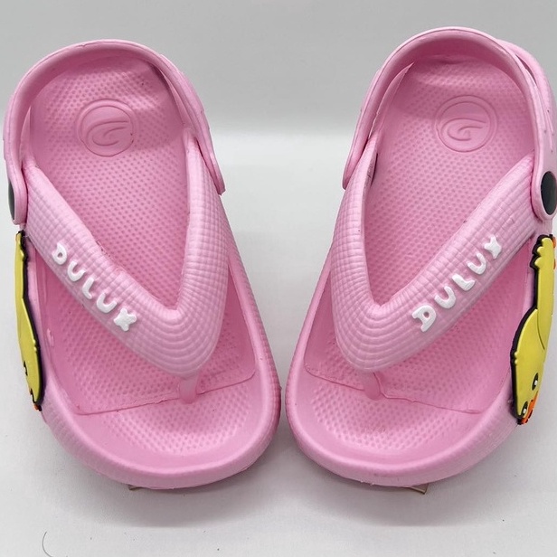 FGSD4518 (D2289) DX-510E Sandal Jepit Anak Perempuan Cewek Karakter Bebek Beruang / Sandal Jepit Bay
