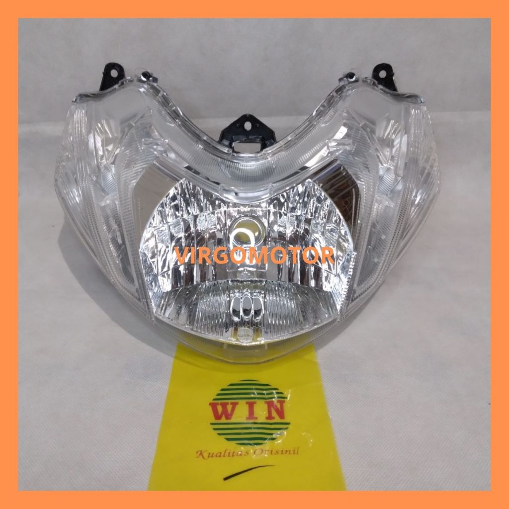 Lampu Depan Mio 125 M3 2014 2015 2016 2017 2018 2019 | Reflektor Headlamp Mio M3 WIN Kualitas Terjam