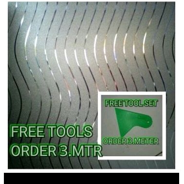 Sticker/stiker kaca jendela motif/sticker kaca motif gelombang/kaca jendela/ep gelombang