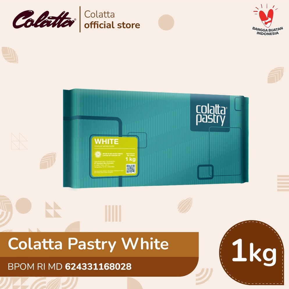 

Belanja hemat Colatta Pastry Chocolate White - Coklat Putih Batang 1Kg