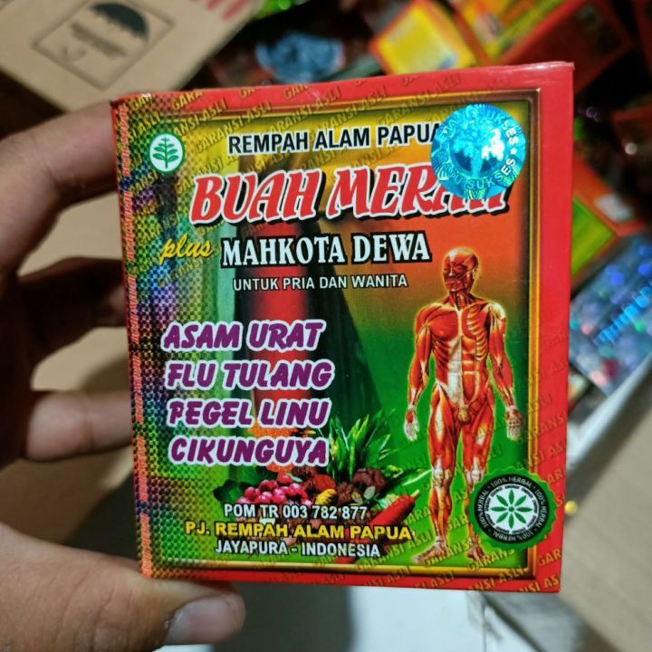

buah merah mahkota dewa isi 15 sachet
