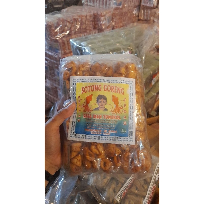 

CHICKY PER-PACK : SOTONG GORENG PEDAS 1 pack isi 20 pcs
