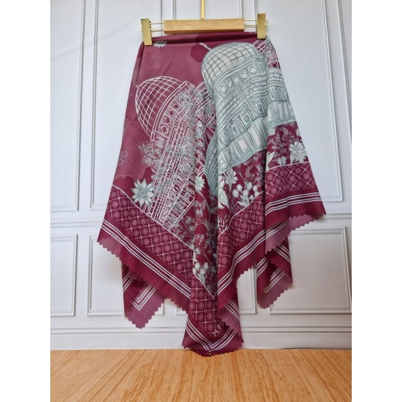 HILYASCARVES - Al Aqsa | Hijab Voal | Hijab Segi Empat