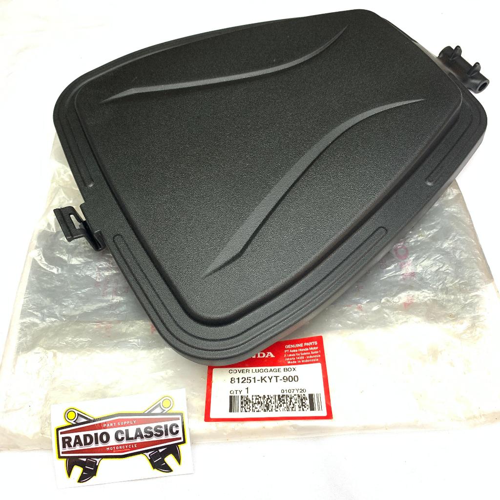 Caver Cover Luggage Box Tutup Box Bagasi Honda Scoopy Karbu Ori Ahm 81251KYT900