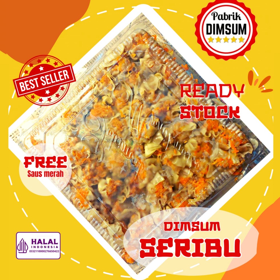 

⚡Cuci gudang⭐ Dimsum Seribu Hemat 1 pack isi 100 Pcs