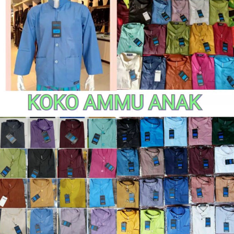 Baju Koko ammu anak murah 100% original