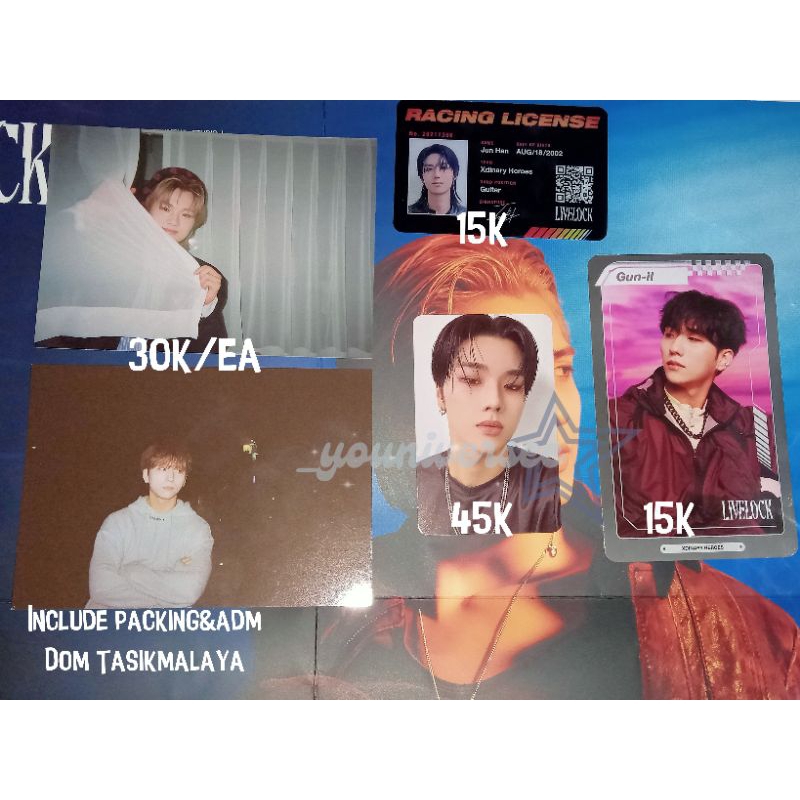 Photocard Xdinary Heroes Livelock