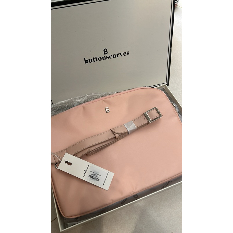 new laptop bag buttonscarves tas laptop pink