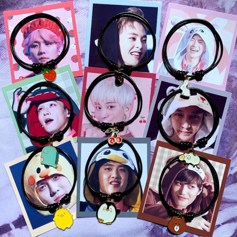 Gelang Kalung Emoji Exo
