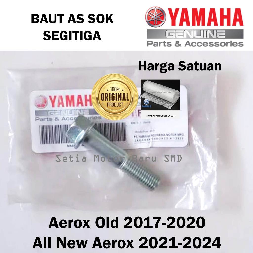 Baut Bolt As Sok Segitiga All New Aerox Old Xeon Rc Asli Original Yamaha