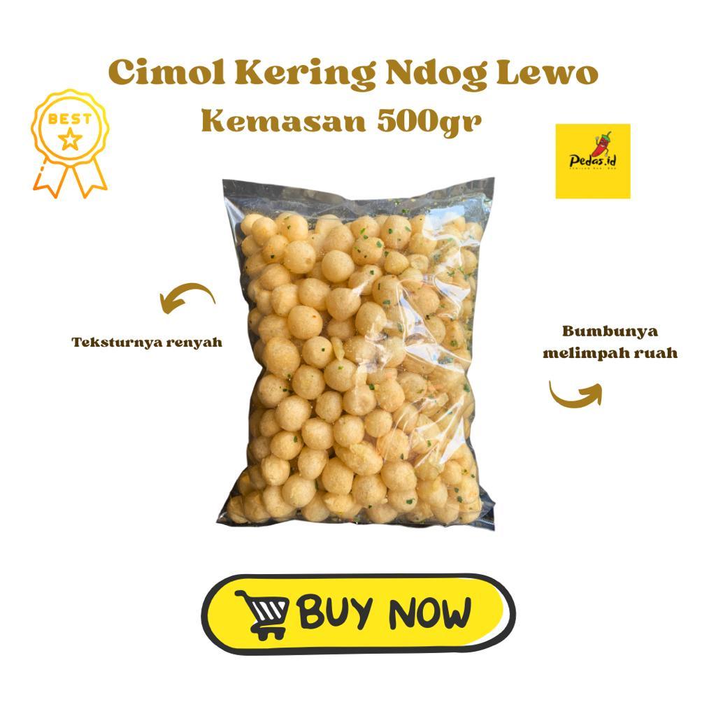 

Cimol Kering Original Spesial Daun Jeruk Kemasan 500gr