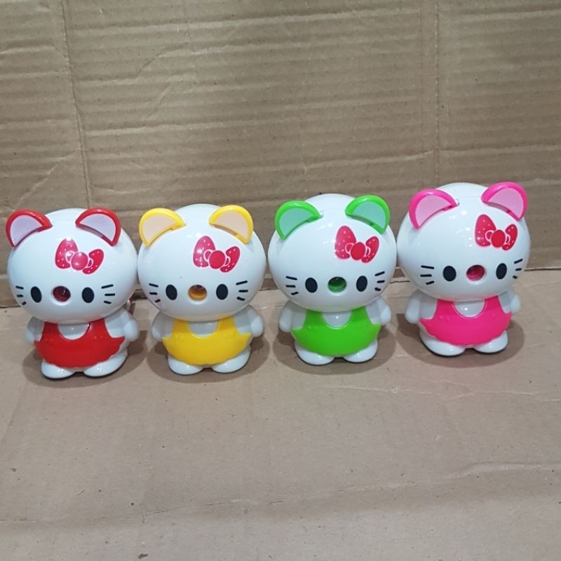 

Serutan Meja Putar / Rautan Pensil Meja Karakter Hello Kitty Kecil