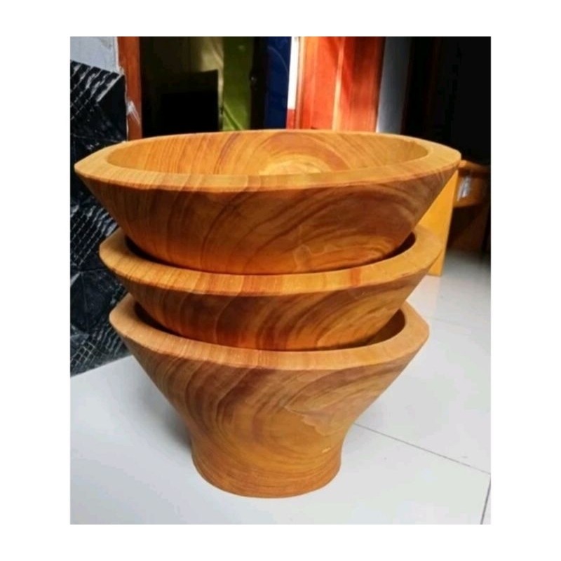 Lulumpang,dulang kayu nangka ukuran besar free cutil kayu