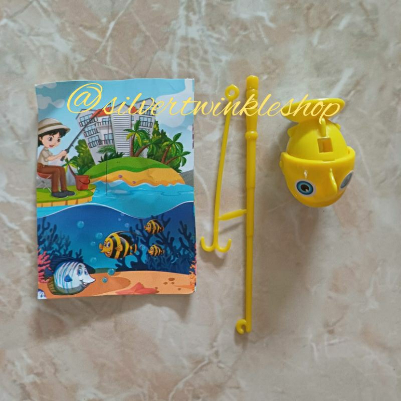 Mainan edukasi anak memancing mancing pancing pancingan ikan fishing fish game joy toy toys tanpa ma