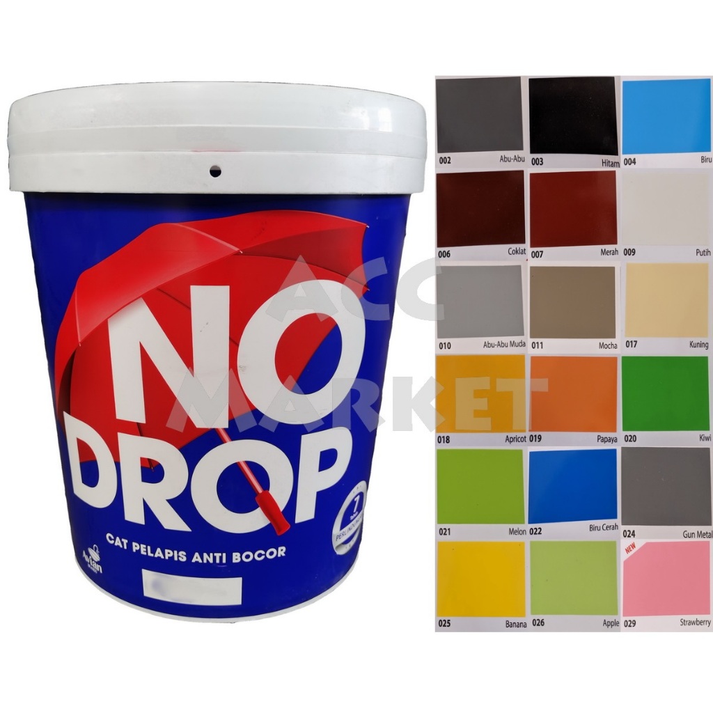 GOJEK Cat Tembok Pelapis Anti Bocor AVIAN NO DROP 20 Kg Dinding