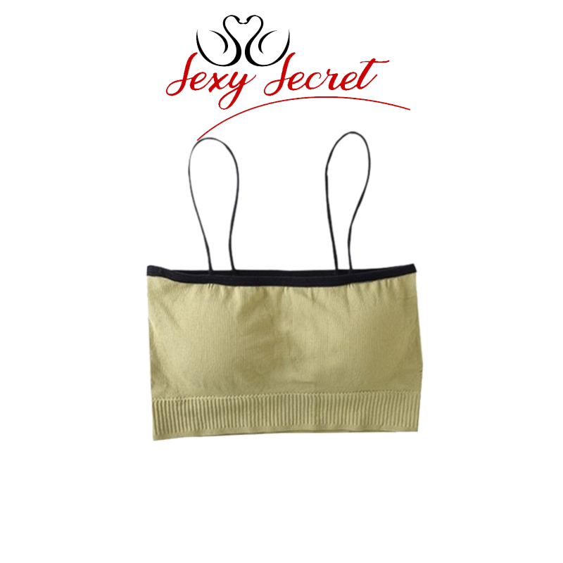 Sexy Secret B587 Tanktop bra Kemben Singlet Crop Tali bisa di lepas Pakaian dalam wanita sexy COD