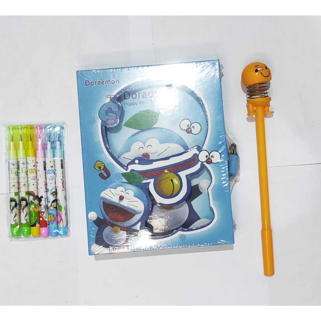

PAKET 3 (Diary Kecil /Pensil Bensia Mini/ Bulpen Pir)