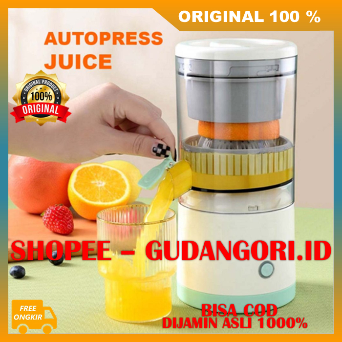Autopress Juice Alat Press Sari Buah Portable Alat Peras Buah Otomatis ORIGINAL