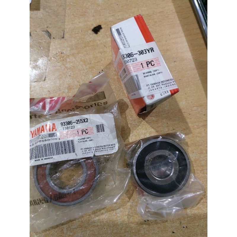 bearing laher roda belakang kiri kanan aerox 155 asli