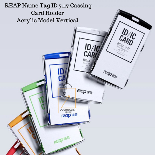 

REAP Name Tag ID 7117 Cassing Card Holder Acrylic Model Vertical