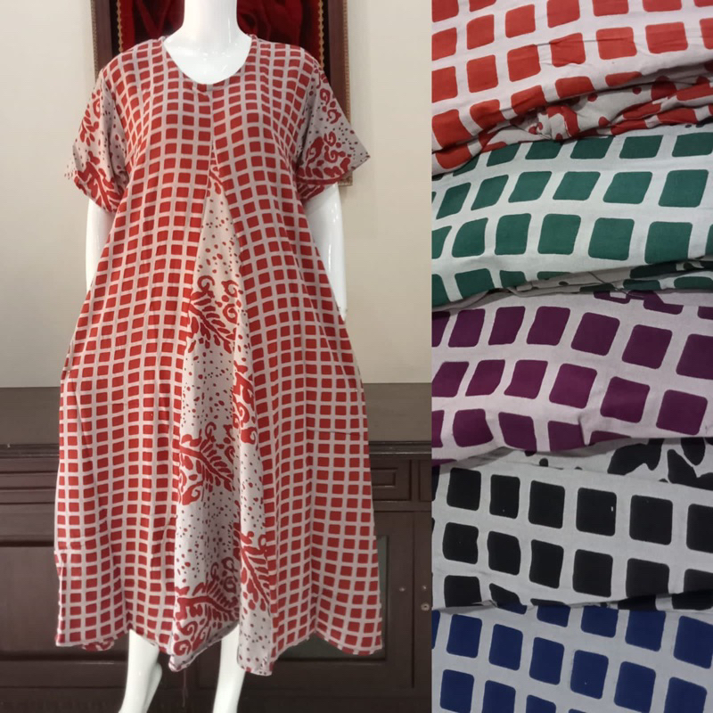 daster murah sutra ungu