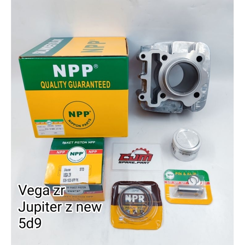 blok seher boring set plus piston kit Vega ZR Jupiter Z new 115 robot original npp