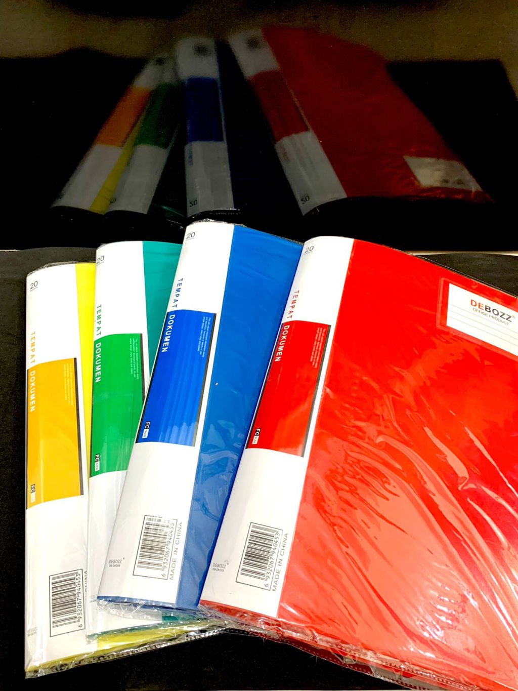 

DISPLAY ALBUM POCKET ISI 20 DEBOZZ //20 Pc CLEAR HOLDER PLASTIK