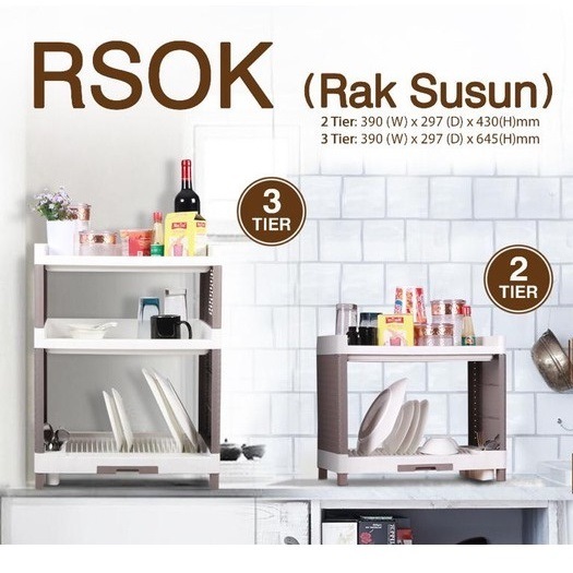 Olymplast RSOK / Rak Piring Plastik