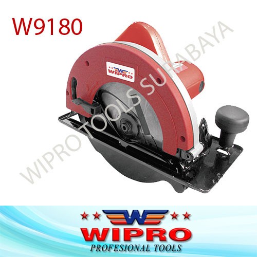 Wipro W9180 Mesin Gergaji Potong Kayu / Circular Saw