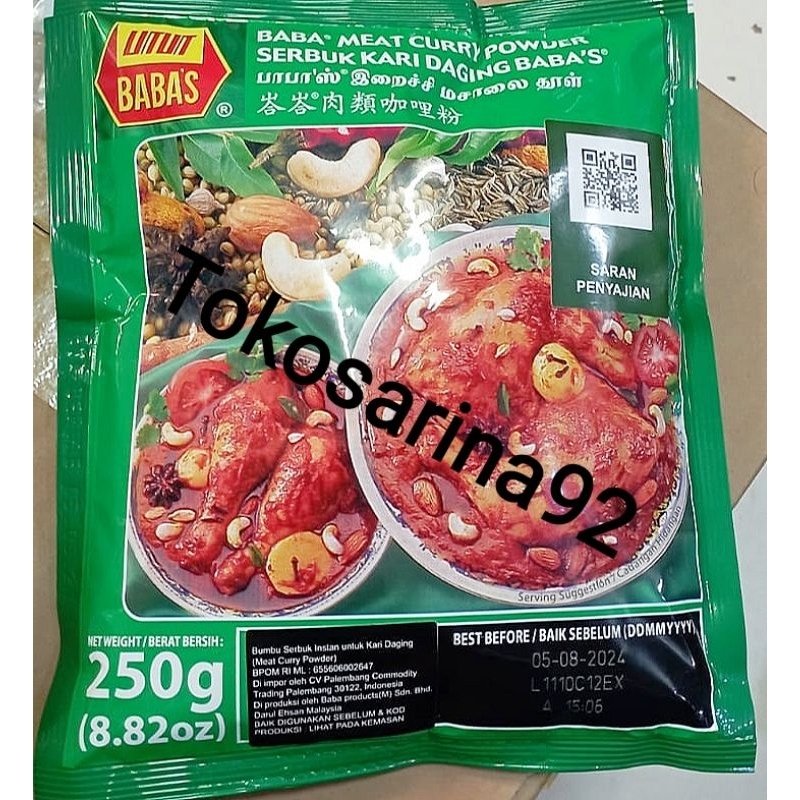 

Bumbu kari babas 250 gram