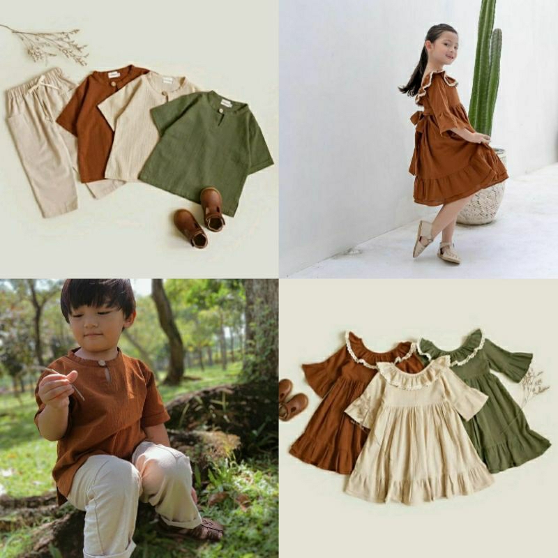 Jack & Rose Set Couple Anak