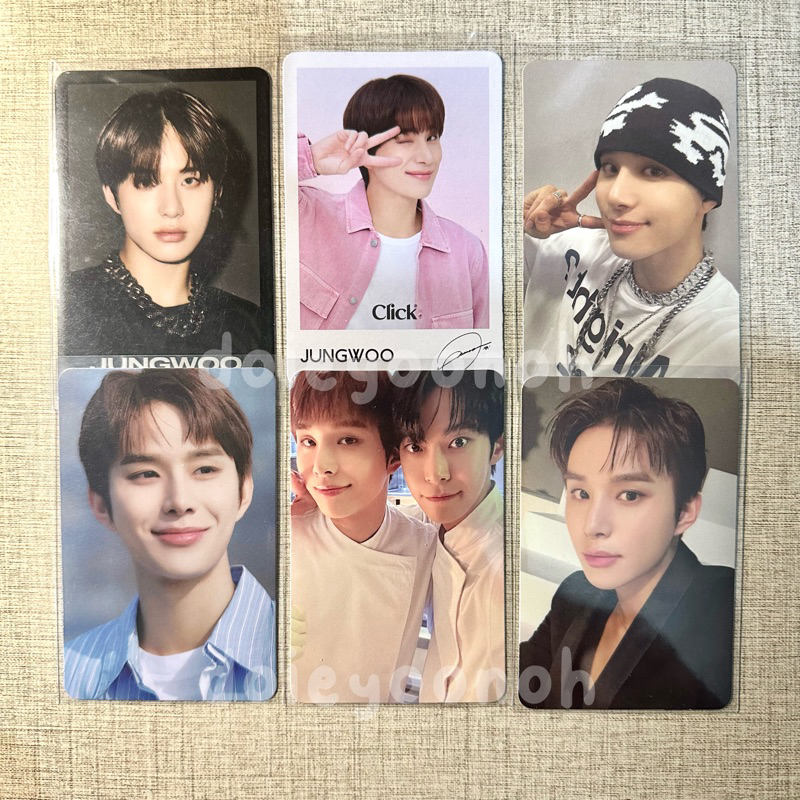 [READ DESC] Photocard PC Jungwoo Dojaejung Perfume edp 2 baddies ayyo click