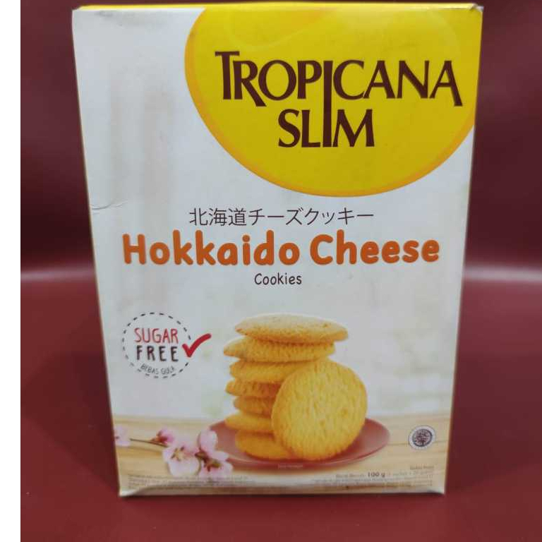 

Tropicana Slim Hokkaido Cheese 100gr - Biskuit Rendah Gula