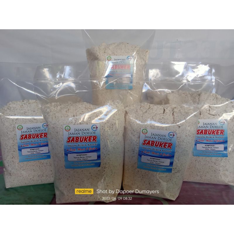 

Sabuker Sagon bubuk kering cemilan jaman dulu aseli Bogor