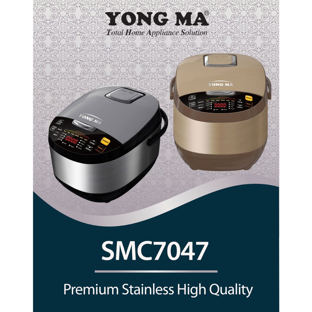 YONG MA Digital YONG MA Rice Cooker Magic Com SMC-7047 SMC7047