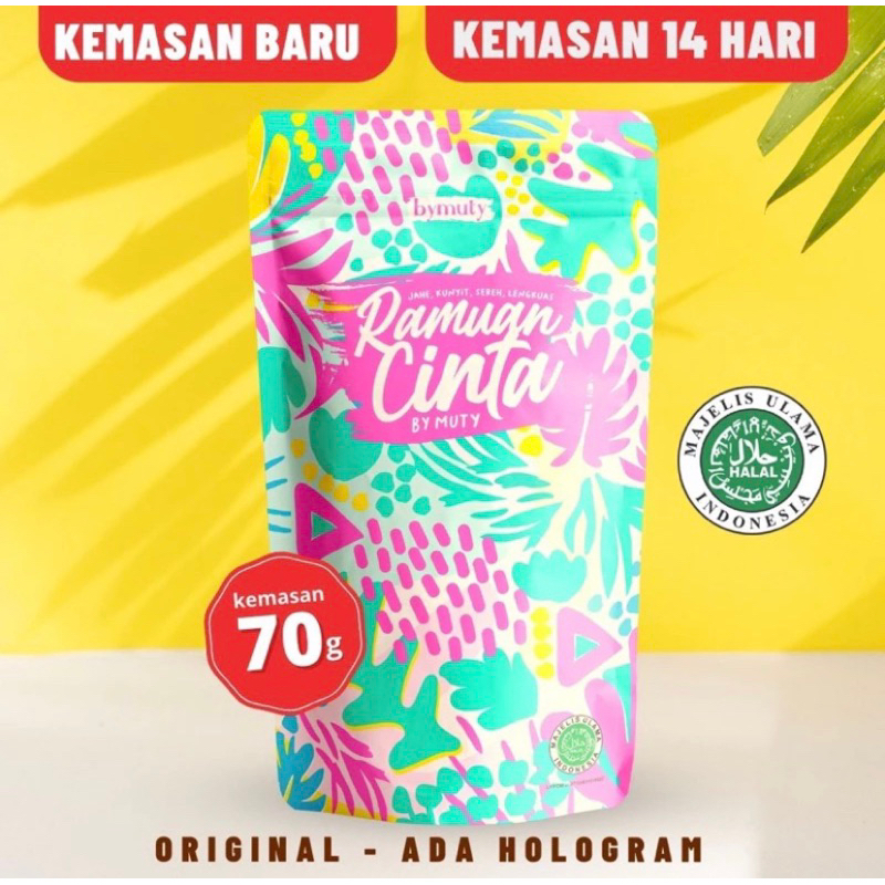 

PROMIL Ramuan cinta by Muty 70 gram ORIGINAL