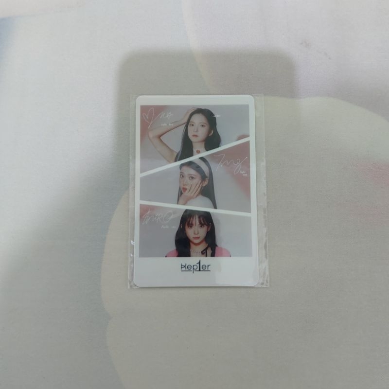 [READ DESC] KEP1ER CGV SPECIAL DEBUT PROMOTION PHOTOCARD UNNIE LINE