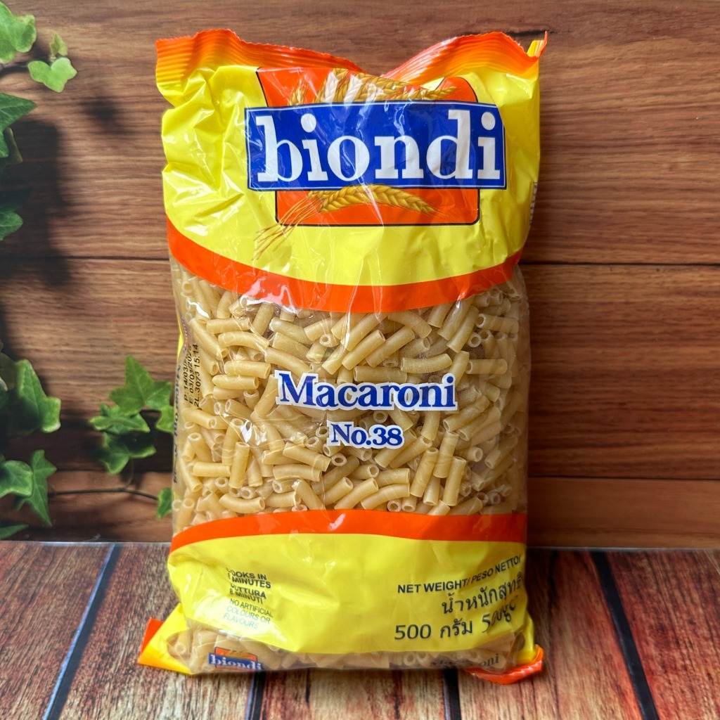 

Pasta Biondi - Macaroni / Maccheroni / Makaroni 500G (BEST SELLER)