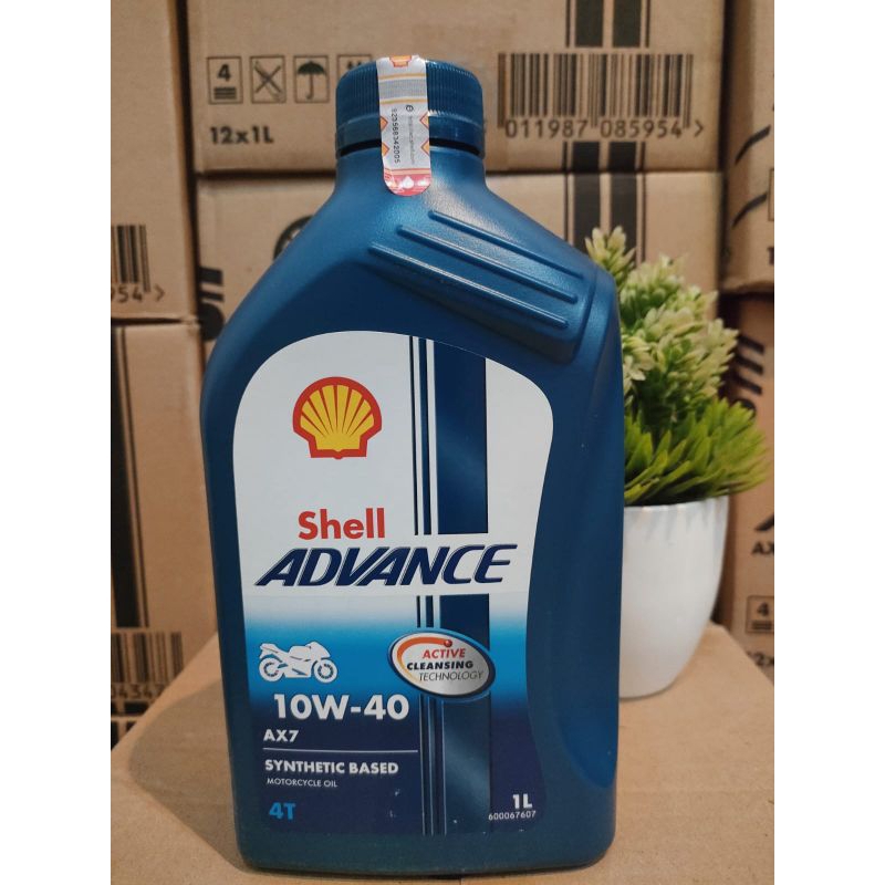 Oli Shell Advance AX7 10W-40 1 Liter
